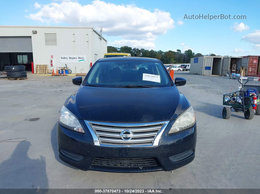 2015 Nissan Sentra Fe+ S/s/sv/sr/sl Черный vin: 3N1AB7APXFY215308