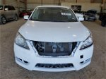 2015 Nissan Sentra S White vin: 3N1AB7APXFY218435