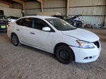 2015 Nissan Sentra S White vin: 3N1AB7APXFY218435