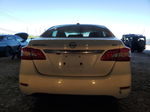 2015 Nissan Sentra S White vin: 3N1AB7APXFY218435