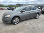 2015 Nissan Sentra S Gray vin: 3N1AB7APXFY232643