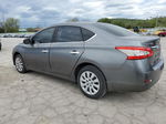 2015 Nissan Sentra S Gray vin: 3N1AB7APXFY232643