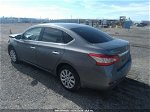 2015 Nissan Sentra S Серый vin: 3N1AB7APXFY278019