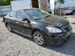 2015 Nissan Sentra S Черный vin: 3N1AB7APXFY321631