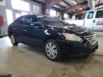 2015 Nissan Sentra S Black vin: 3N1AB7APXFY351938