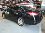 2015 Nissan Sentra S Black vin: 3N1AB7APXFY351938