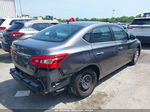 2016 Nissan Sentra Fe+ S/s/sl/sr/sv Silver vin: 3N1AB7APXGL663028