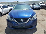 2016 Nissan Sentra S Синий vin: 3N1AB7APXGY215102