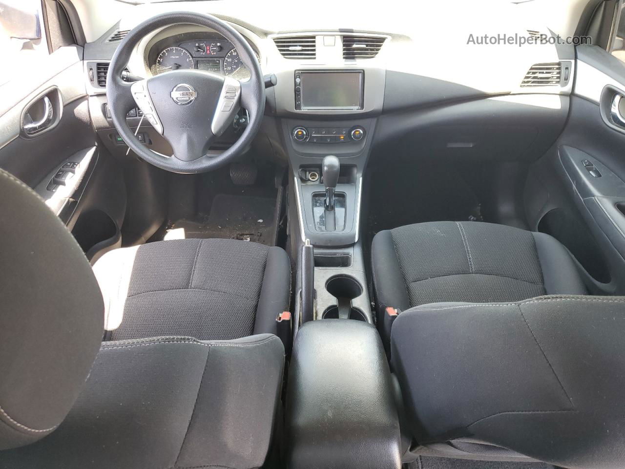 2016 Nissan Sentra S Синий vin: 3N1AB7APXGY215102