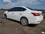 2016 Nissan Sentra S White vin: 3N1AB7APXGY234555