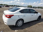 2016 Nissan Sentra S White vin: 3N1AB7APXGY234555