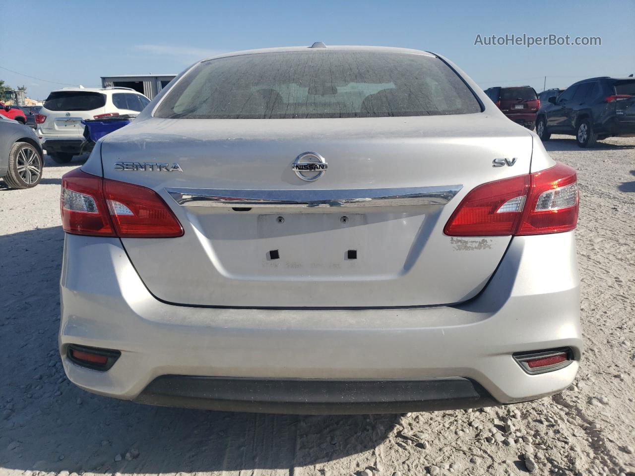 2016 Nissan Sentra S Silver vin: 3N1AB7APXGY236354