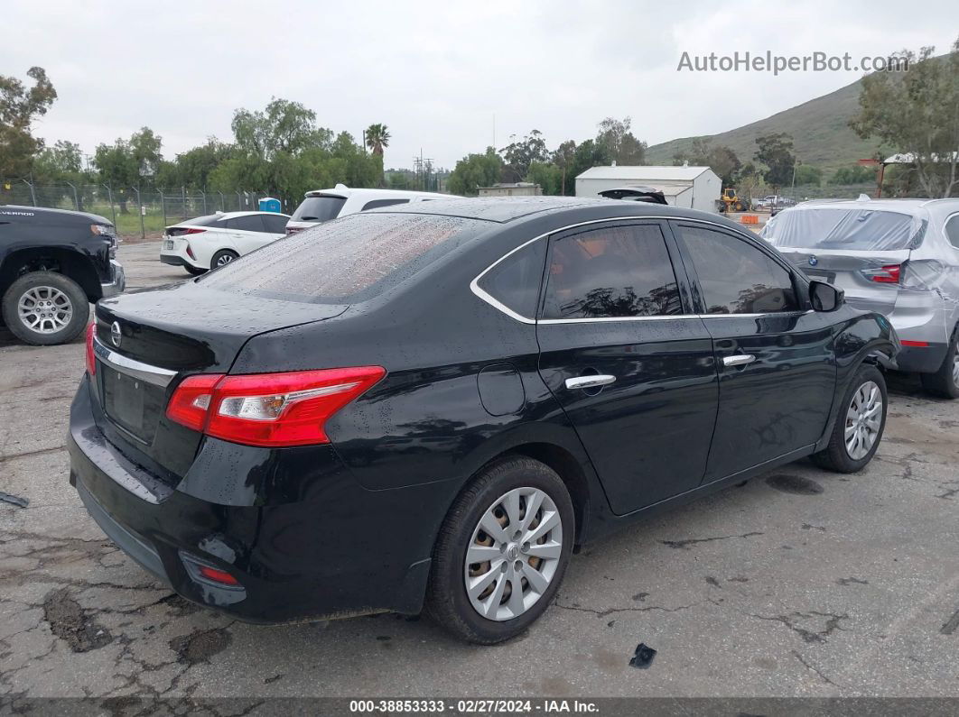 2016 Nissan Sentra Fe+ S/s/sl/sr/sv Black vin: 3N1AB7APXGY284114