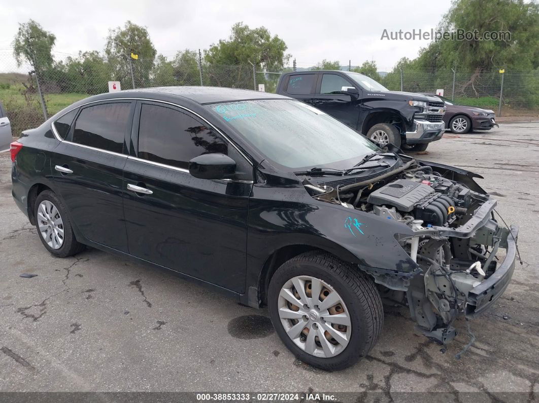 2016 Nissan Sentra Fe+ S/s/sl/sr/sv Black vin: 3N1AB7APXGY284114