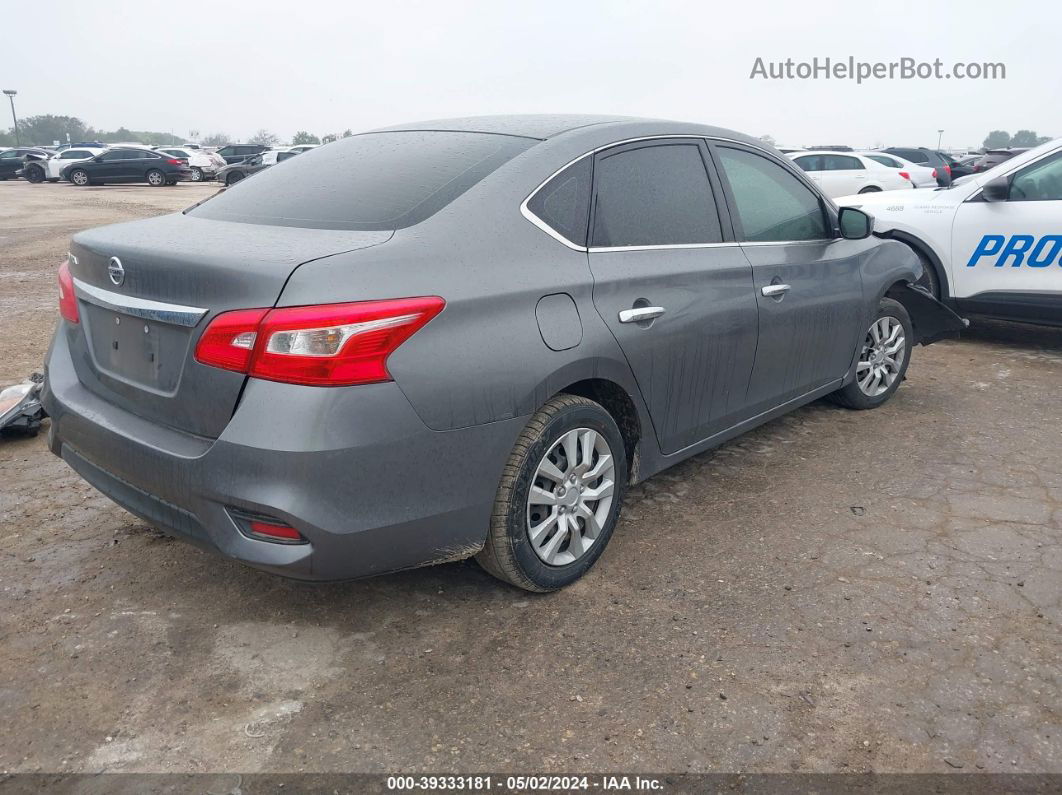 2016 Nissan Sentra Fe+ S/s/sl/sr/sv Серый vin: 3N1AB7APXGY308041