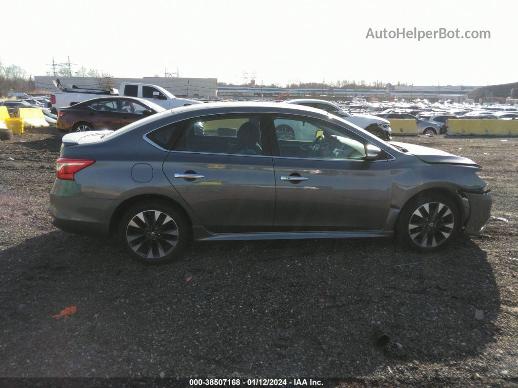 2016 Nissan Sentra Sr Gray vin: 3N1AB7APXGY312168