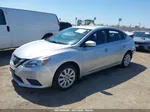 2016 Nissan Sentra S Silver vin: 3N1AB7APXGY318858