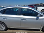2016 Nissan Sentra S Silver vin: 3N1AB7APXGY318858