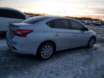 2016 Nissan Sentra S Silver vin: 3N1AB7APXGY319752