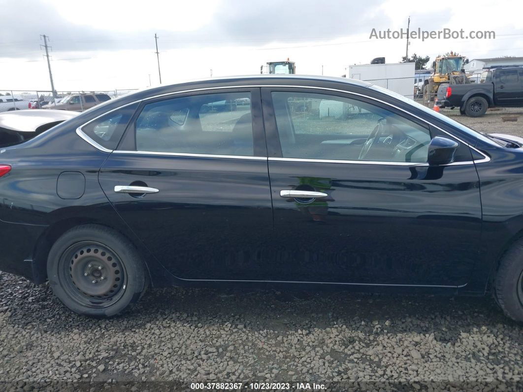 2016 Nissan Sentra S Черный vin: 3N1AB7APXGY327902