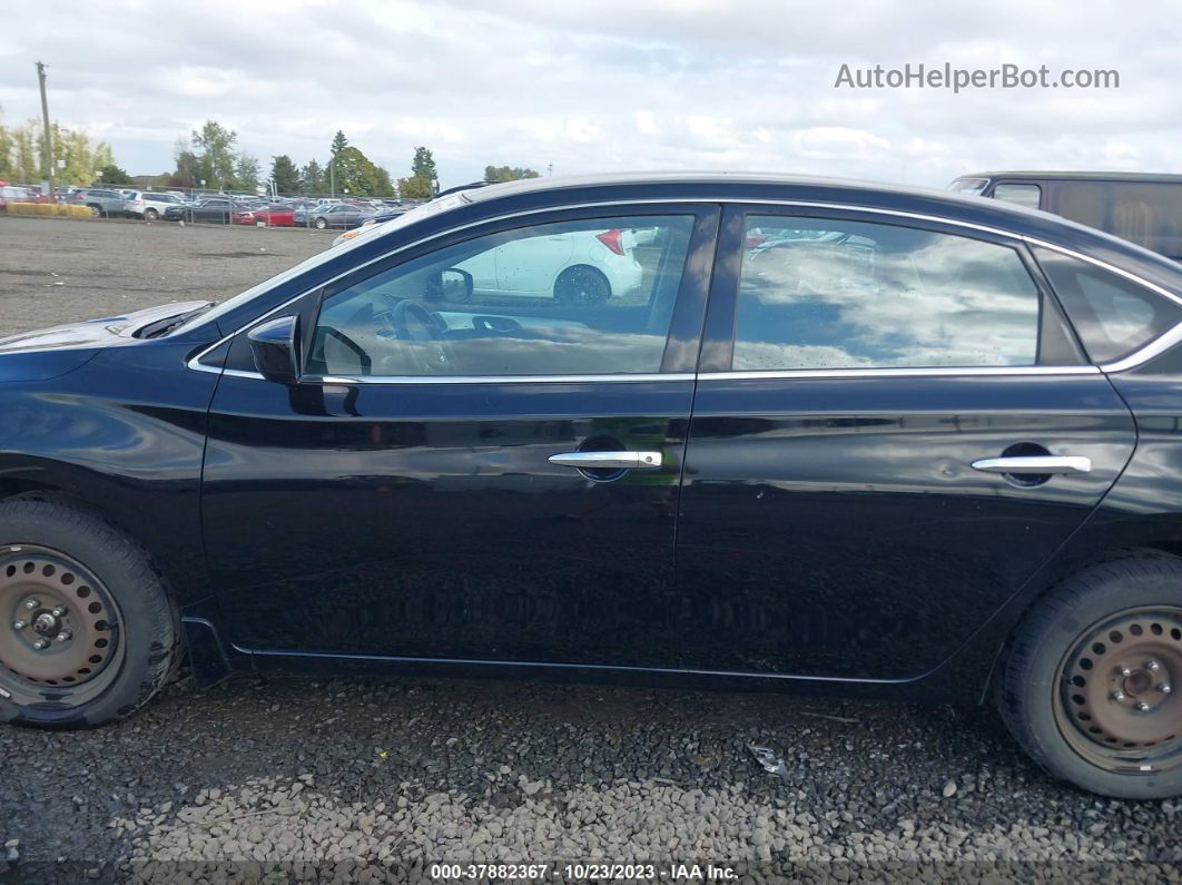 2016 Nissan Sentra S Black vin: 3N1AB7APXGY327902