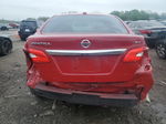 2018 Nissan Sentra S Red vin: 3N1AB7APXJL618386