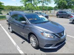 2018 Nissan Sentra Sv Gray vin: 3N1AB7APXJL626066