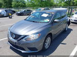 2018 Nissan Sentra Sv Gray vin: 3N1AB7APXJL626066