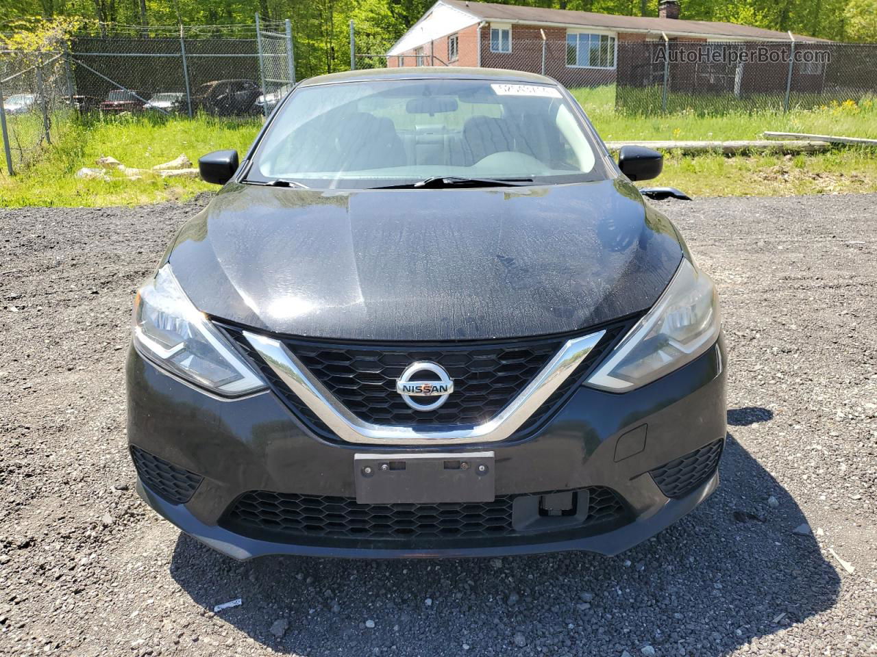 2018 Nissan Sentra S Black vin: 3N1AB7APXJL632868