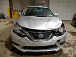 2018 Nissan Sentra S Silver vin: 3N1AB7APXJL638153