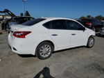 2018 Nissan Sentra S White vin: 3N1AB7APXJL638251