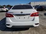 2018 Nissan Sentra S White vin: 3N1AB7APXJL638251