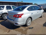 2018 Nissan Sentra Sv Silver vin: 3N1AB7APXJL640405