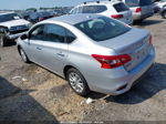 2018 Nissan Sentra Sv Gray vin: 3N1AB7APXJL644728