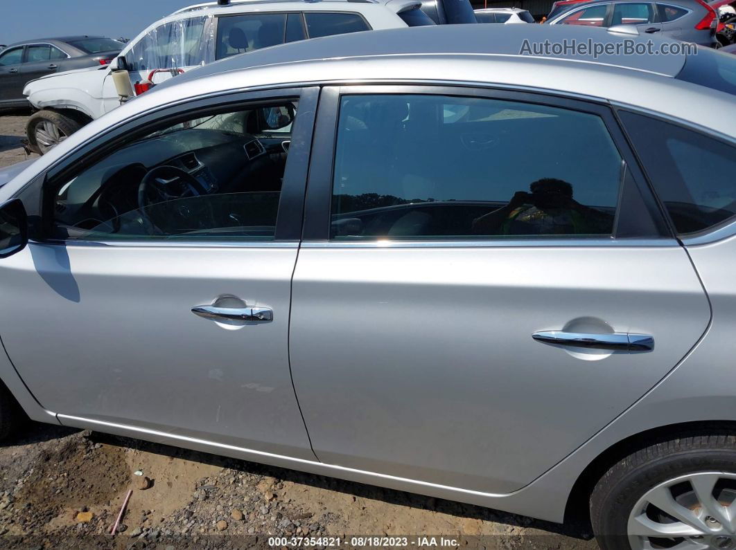 2018 Nissan Sentra Sv Gray vin: 3N1AB7APXJL644728