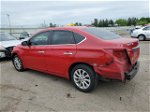 2018 Nissan Sentra S Red vin: 3N1AB7APXJL653400