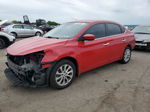 2018 Nissan Sentra S Red vin: 3N1AB7APXJL653400