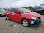 2018 Nissan Sentra S Red vin: 3N1AB7APXJL653400