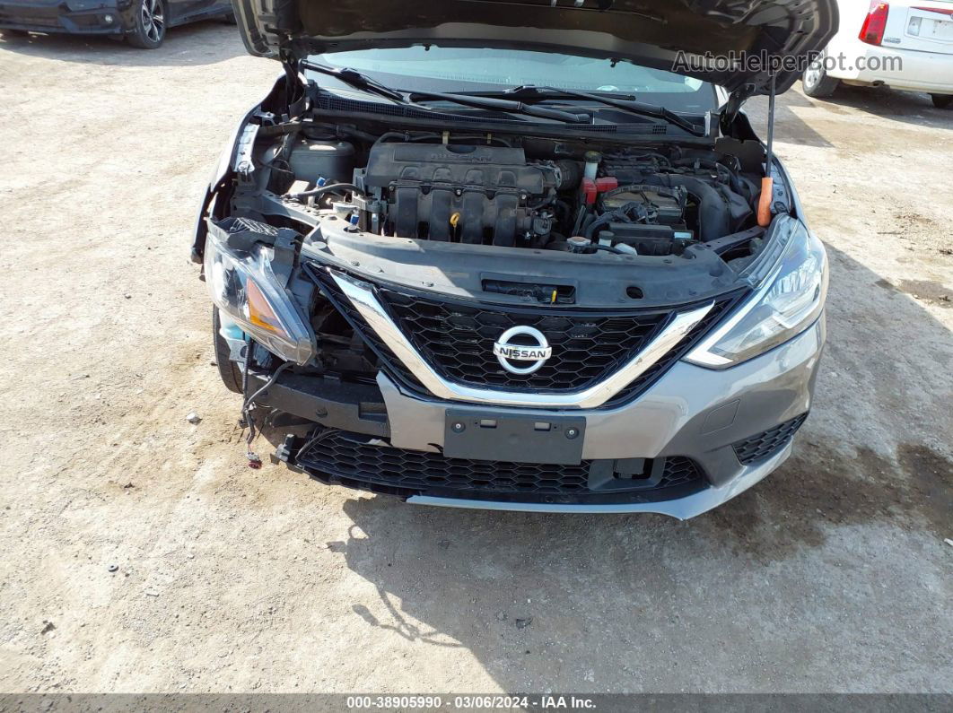 2018 Nissan Sentra S Gray vin: 3N1AB7APXJY204818