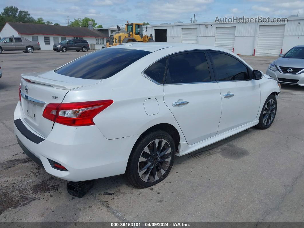 2018 Nissan Sentra Sr White vin: 3N1AB7APXJY205600