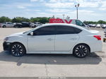 2018 Nissan Sentra Sr White vin: 3N1AB7APXJY205600