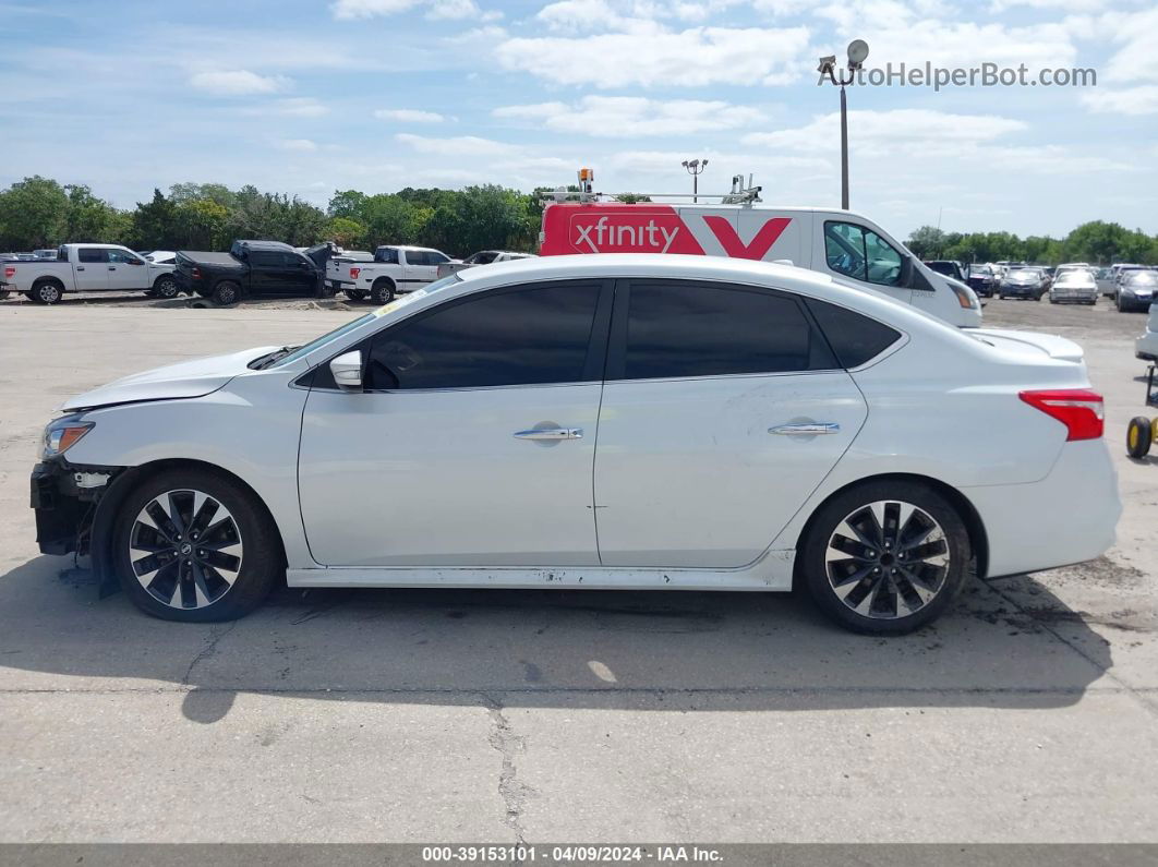 2018 Nissan Sentra Sr White vin: 3N1AB7APXJY205600