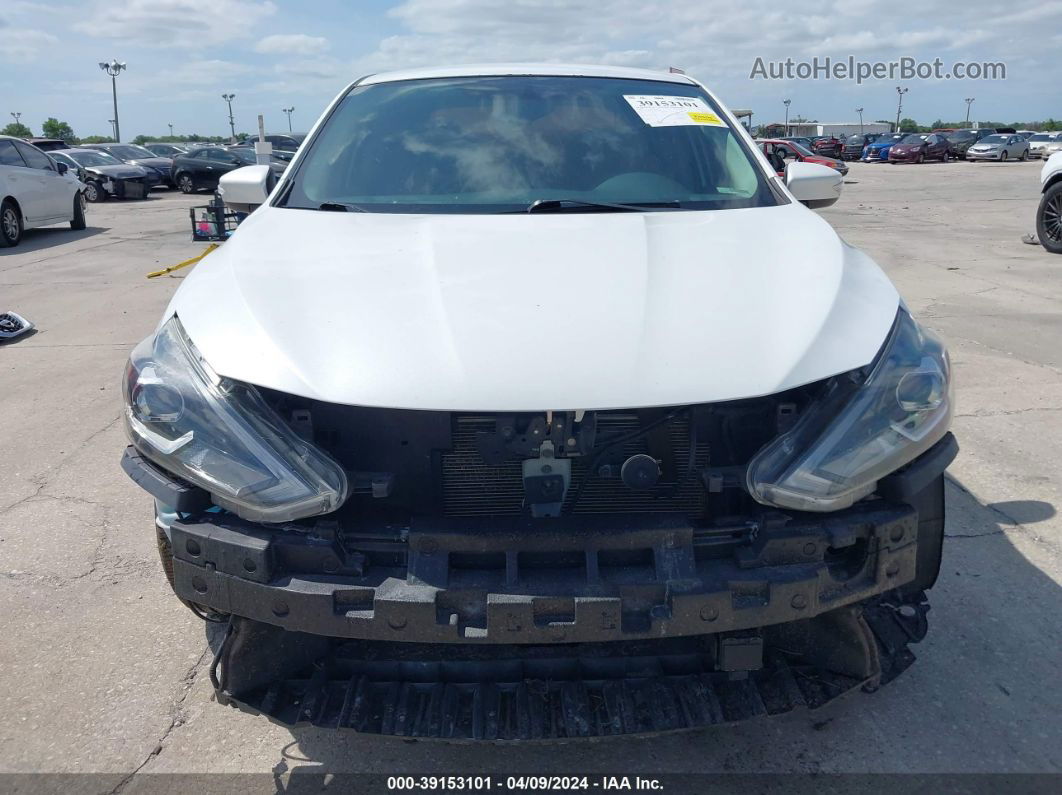 2018 Nissan Sentra Sr White vin: 3N1AB7APXJY205600