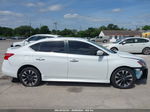 2018 Nissan Sentra Sr White vin: 3N1AB7APXJY205600