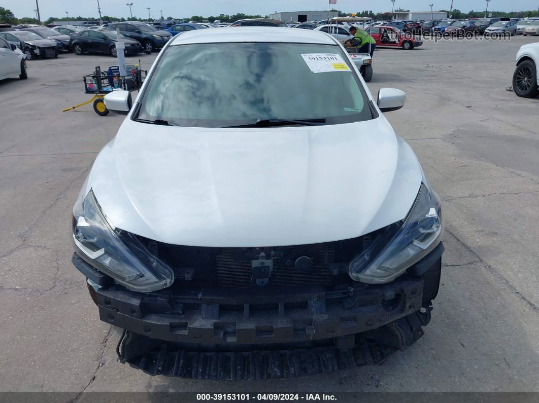 2018 Nissan Sentra Sr White vin: 3N1AB7APXJY205600