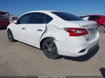 2018 Nissan Sentra S White vin: 3N1AB7APXJY213227