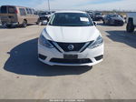 2018 Nissan Sentra S White vin: 3N1AB7APXJY213227