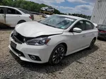 2018 Nissan Sentra S White vin: 3N1AB7APXJY213857