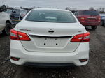 2018 Nissan Sentra S White vin: 3N1AB7APXJY216838