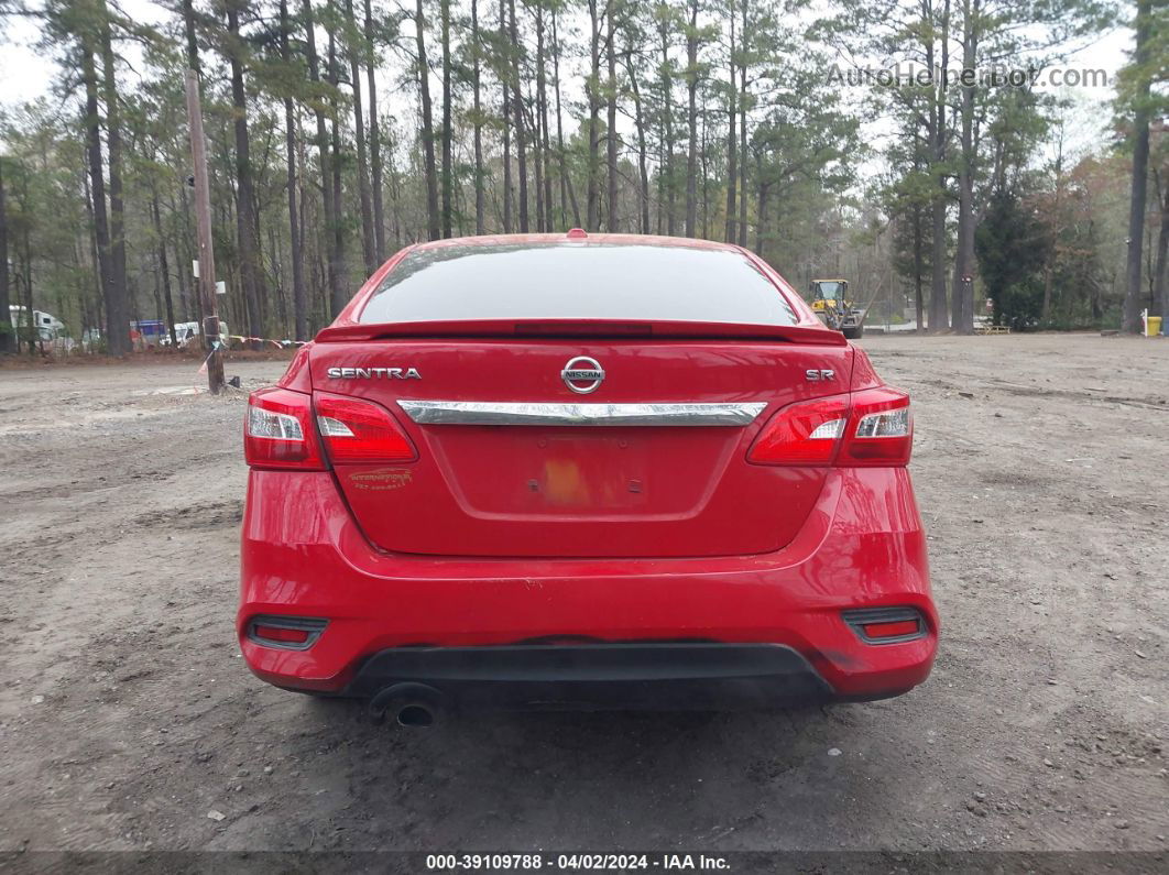 2018 Nissan Sentra Sr Red vin: 3N1AB7APXJY217228